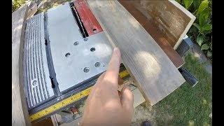 Cheap Table Saw - Jointer Hack