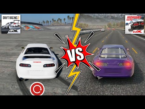 CarX Drift Racing 2 Vs CarX Highway Racing Supra BackFire Comparison 🔥🔥