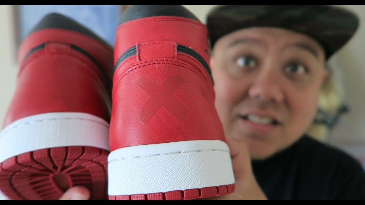 Rub The Back Of The Air Jordan 1 Banned 