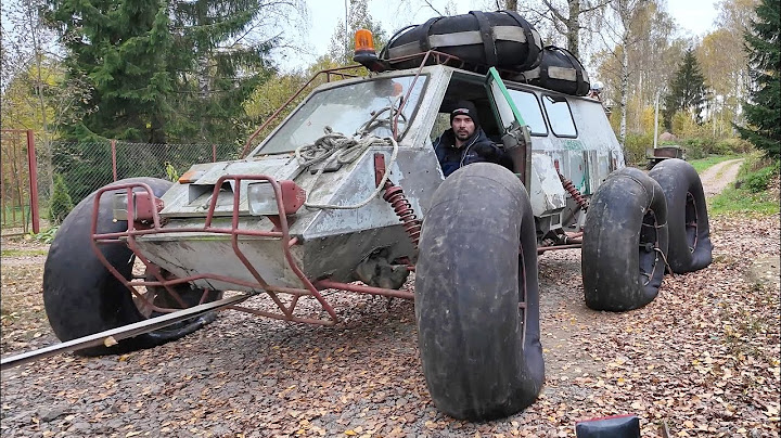 Unique all-terrain vehicle ARCTIC. REASSEMBLE THE UNDERCARRIAGE!