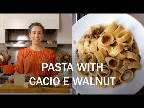 Pasta Cacio e Walnut | That Sounds So Good