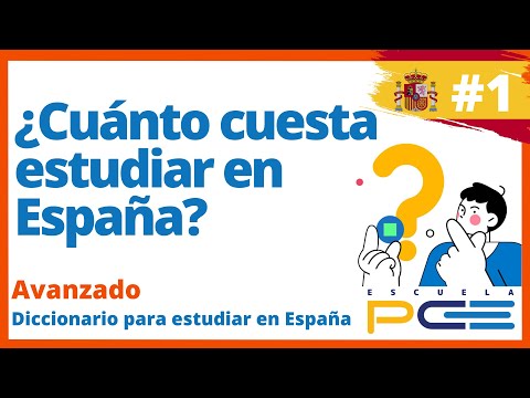 🟠¿Cuánto CUESTA estudiar en ESPAÑA? ➡️ DESCUBRELO ✅⭐️ Escuela PCE