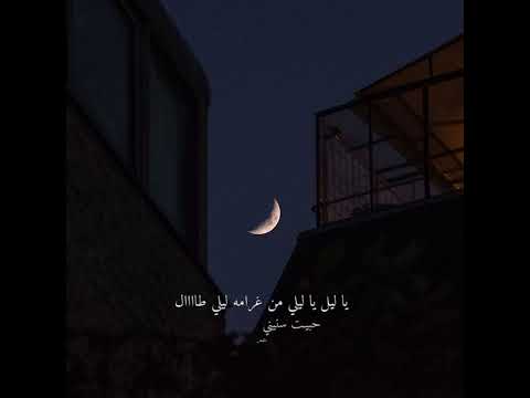 من غرامو ليلي طال بدون موسيقى شيرين