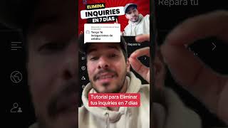 Como eliminar inquiries de tu Reporte de Crédito en menos de 7 días #credito #tarjetadecredito screenshot 4