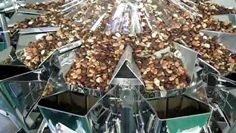 Horsebean Weighing and Dual-output Video with 14-head Weigher from Wilpac