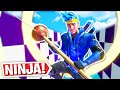 I Became NINJA To Complete This DEATHRUN.. (Fortnite Creative Mode)