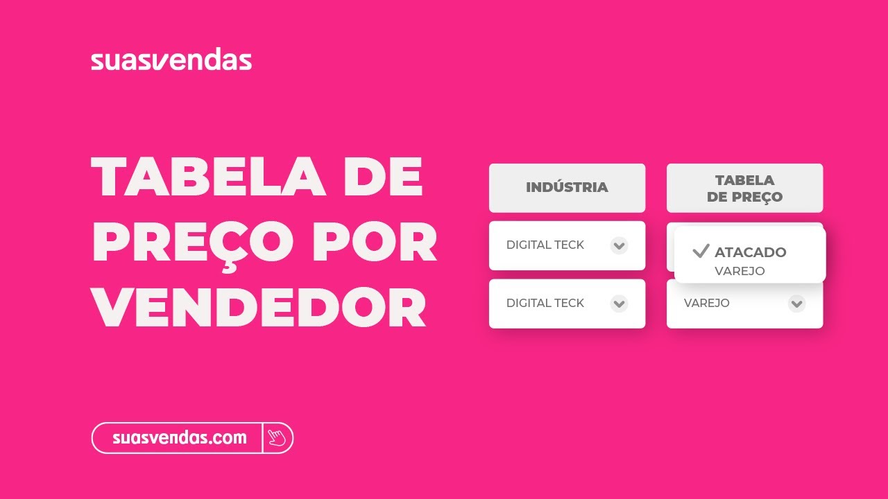 [SUASVENDAS] Como configurar uma tabela de preço por vendedor?