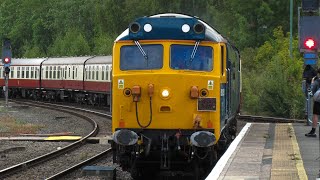 50050 “Fearless” and D213 “ANDANIA”departing Chester