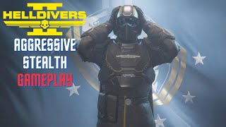 Helldivers 2: Aggressive Stealth Gameplay (ICBM Solo Helldive /// All Clear /// No Deaths)