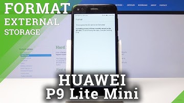 How to Format SD Card in HUAWEI P9 Lite Mini - Erase Memory Card Storage