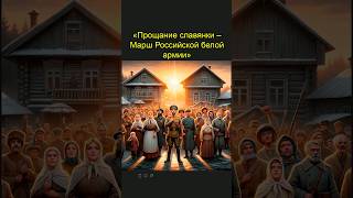 Прощание славянки | Марш Российской белой армии - Глазами ИИ