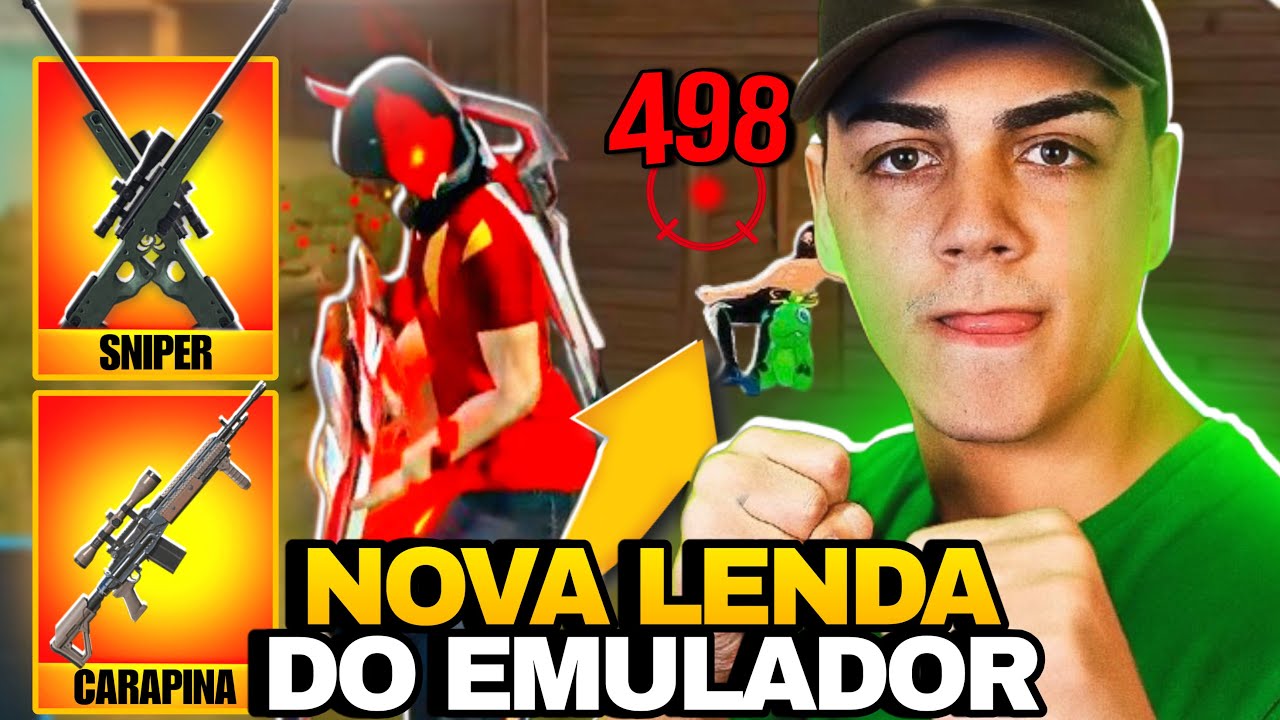 FREITAS MOSTROU QUE SERÁ A NOVA LENDA DO EMULADOR VEJAM - ELE TA SE TORNANDO O MELHOR DO FREE FIRE!?
