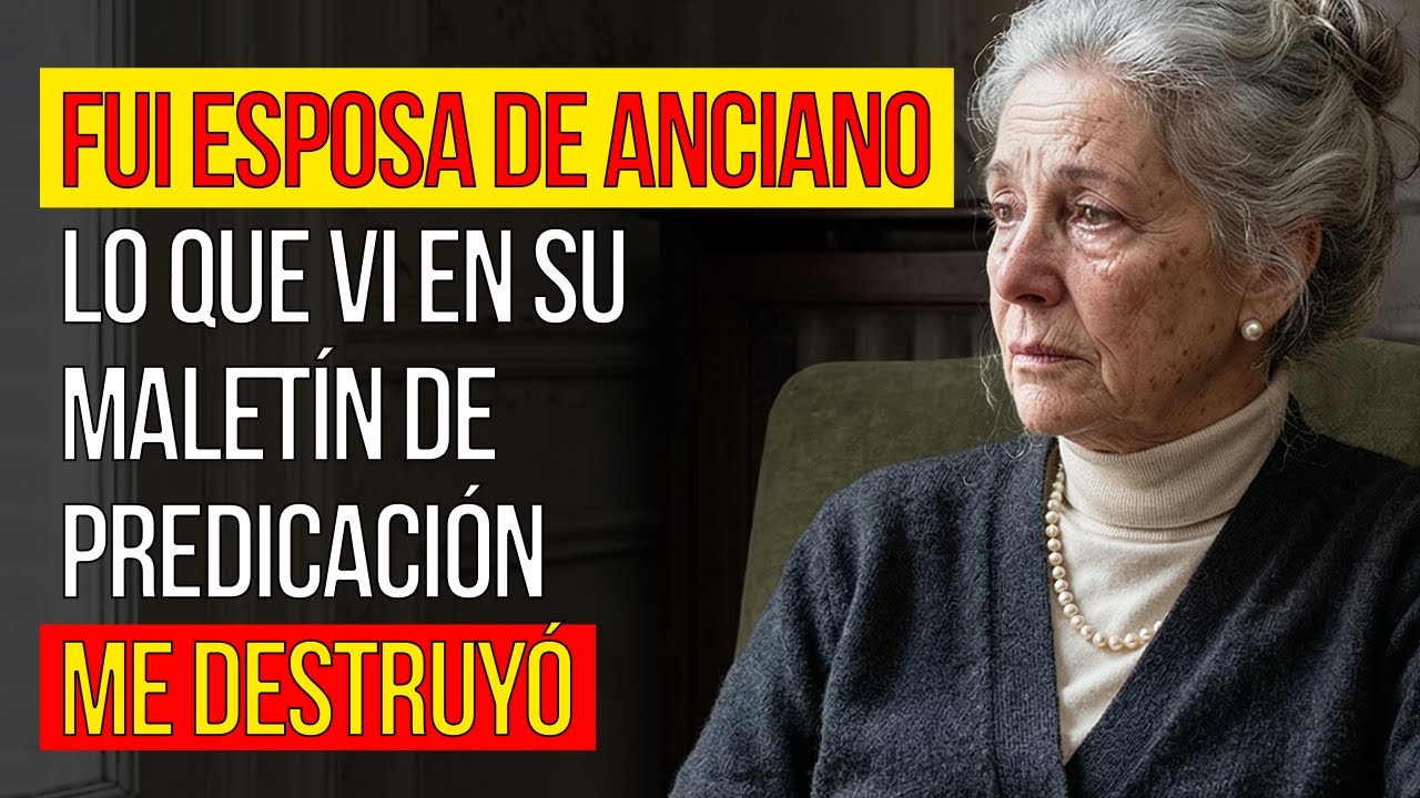 HISTORIA REAL: Fui Esposa de Anciano — Lo que vi en su MALETÍN DE PREDICACIÓN me destruyó