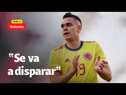 DEFIENDEN a Rafael Santos Borré tras botar gol en el Brasil vs. Colombia | Vicky en Semana