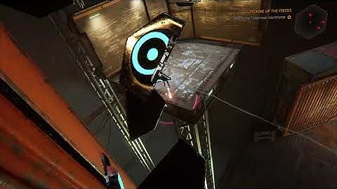 Ghostrunner - Picking Up The Pieces: Use terminal To Flip Wall: Zoe Dialogue, Drone Guards (2020)