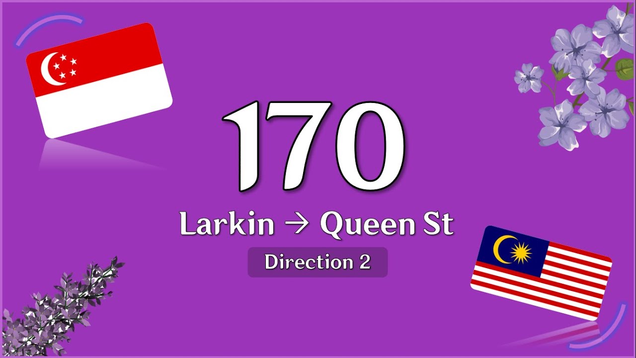[HDR] SBS Transit Hyperlapses: Cross-Border 170 (Direction 2)
