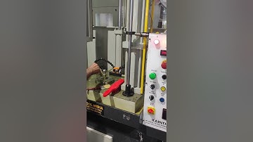 VERTICAL BROACHING MACHINE            16 TON WITH AUTO LOADER JOB RUNOUT 20 micron