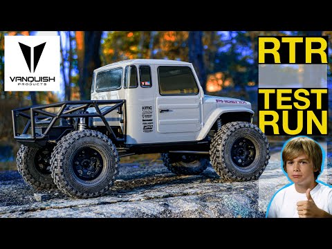 FIRST RUN! Vanquish VS4-10 Phoenix RTR