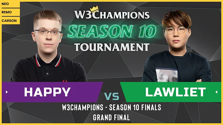 WC3 - W3Champions S10 - Grand Final: [UD] Happy vs. LawLiet [NE] - DayDayNews