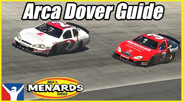 Important Tire Saving Line! iRacing ARCA Dover Guide to Qualifying and Race