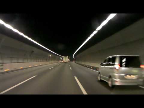 (HD) Xacti 車載動画 早朝の東名高速下り線