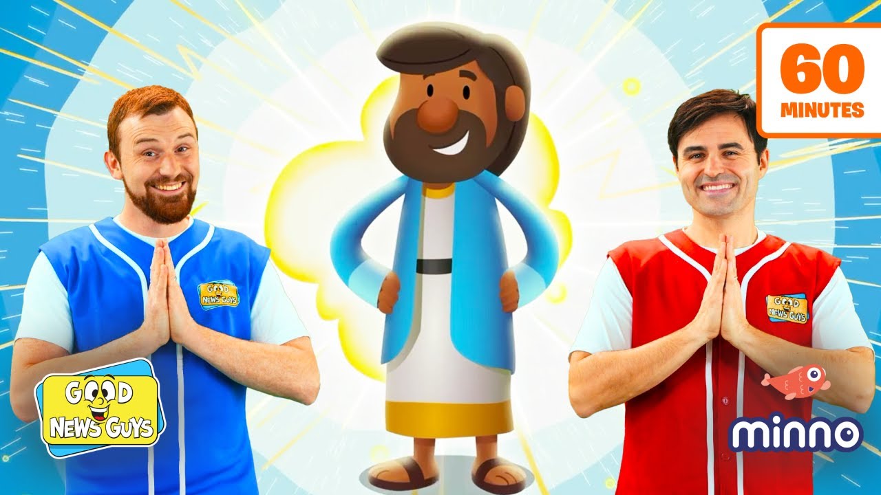 The Lord's Prayer Song 🙏 PLUS 60 Minutes of Bible Stories & Songs for Kids