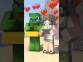 Mikey and Turtle Girl are Arguing - MAIZEN Minecraft Animation #shorts