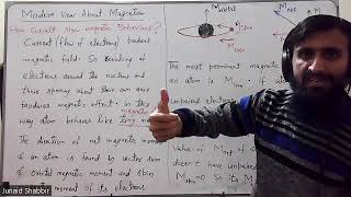 LEC#41  Modern View about Magnetism  12th Class Physics  Federal& KPK Boards screenshot 4