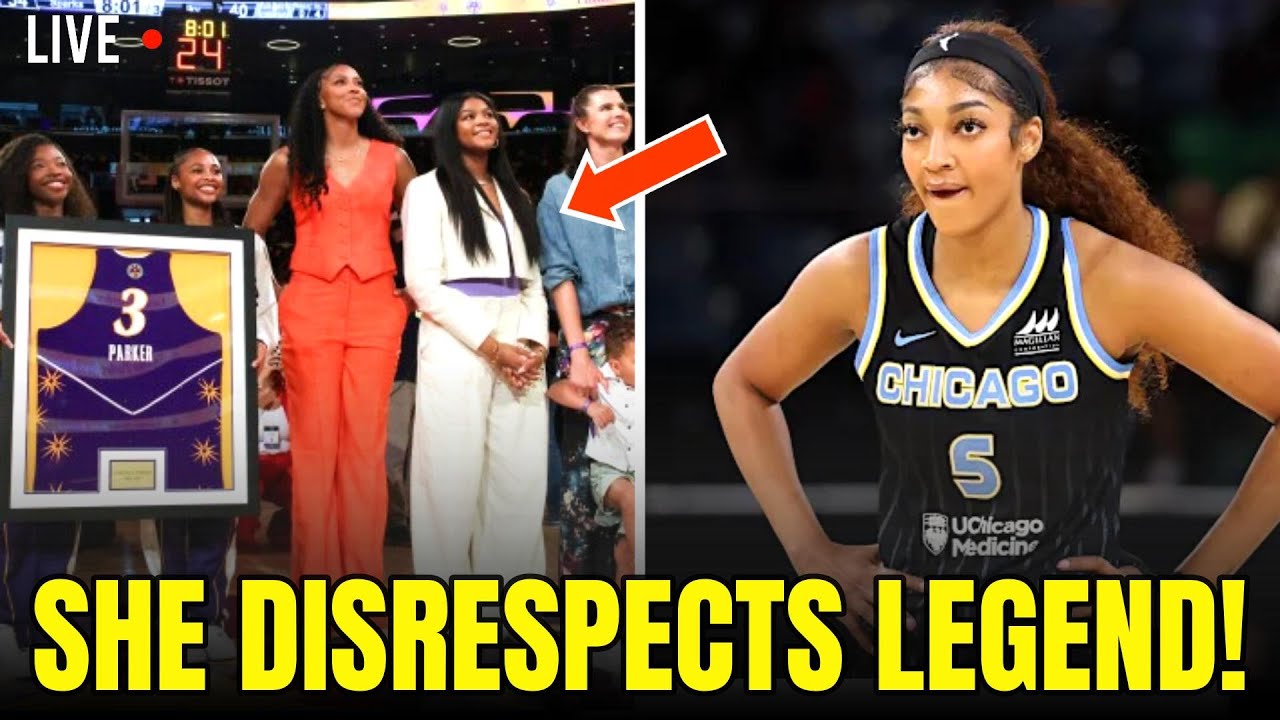 Angel Reese HUMILIATES Herself At Candace Parker’s Jersey Retirement!