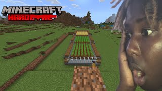 I build a brand new farm inside of Minecraft | Minecraft Bedrock Hard Mod Survival part 6 by Top Zore 26 views 5 months ago 15 minutes