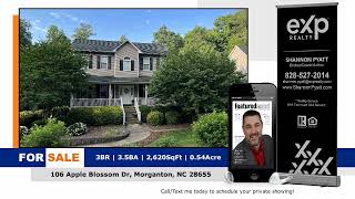 Morganton NC home for sale | 3 Bedrooms | 3.5 Bath | 2,620SF