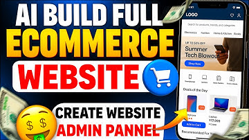 Build a Full Stack Ecommerce Website with ChatGPT & AI With Admin Panel Dashboard