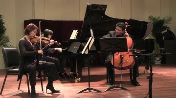 Mendelssohn Piano Trio No. 1 in D Major, Op. 49 - Wang/Lan/ Zhuge