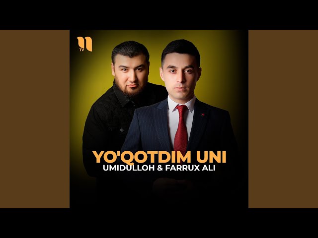 Yo'qotdim uni