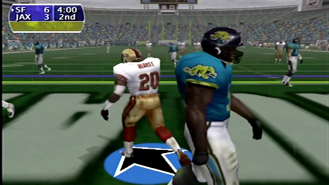 Nfl 2k Dreamcast San Francisco 49ers Jacksonville Jaguars Week 1
