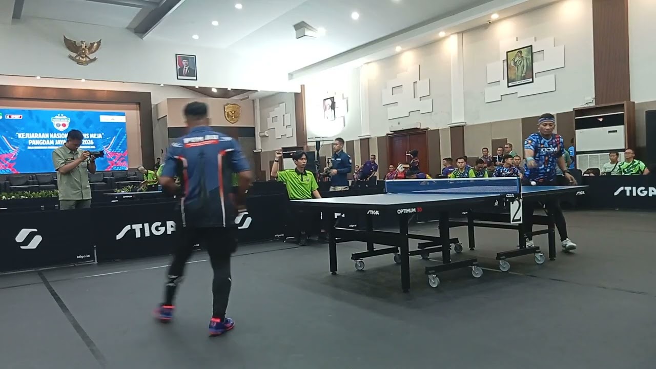 Single semi final Alfi TNI AU vs hadi geol PTM TNI AD 