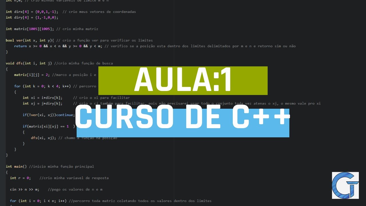 Programação em C++. Aula:1 - YouTube