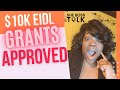 $10,000 EIDL GRANTS APPROVED | HOW TO QUALIFY | STIMULUS UPDATE | SHE BOSS TALK