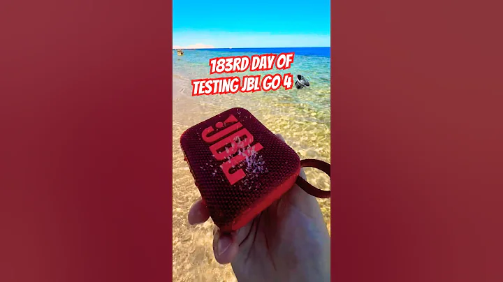 6 months later – JBL GO 4 still going 🔥