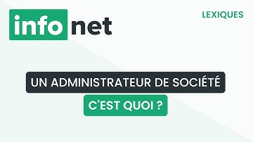 Un administrateur de société, c