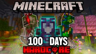 I Survived 100 Days in a CAVE WORLD in Minecraft Hardcore