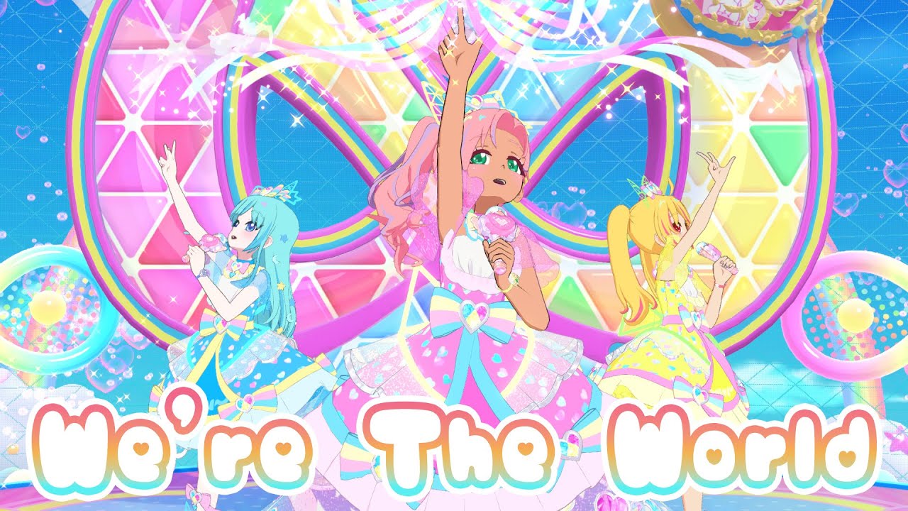 We're The World」うた♪シークレットフレンズ∞👗シークレット