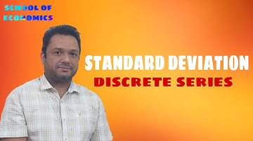 DISCRETE SERIES || STANDARD DEVIATION || EP-2 || EXPLAINED BY JASWINDER SINGH