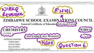 N2011 ZIMSEC A LEVEL CHEMISTRY #6