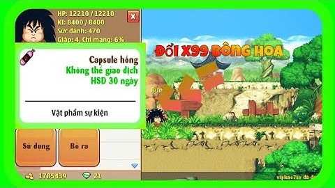 ngọc rồng online - thử đổi x99 bông hồng lấy cs hồng và cái kết khi mở ra ct xịn....