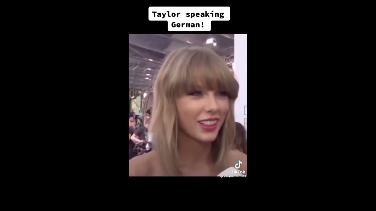 Her German Accent Is So Nice Taylorswift CLICK ON THIS LINK Https Youtu Be PVoqYp4n4o 