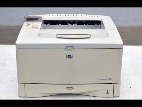 HP LaserJet 5100 Printer | Print Quality  Test |  Master & Tracing Paper |  DTP & Offset Use Printer
