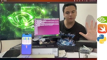 Sign Language Controlled iPhone App Leds using Swift and Python in Jetson Orin Nano