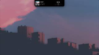 استبدلت شريط Hyprland بالكامل بـ "نوتش" واحد screenshot 4