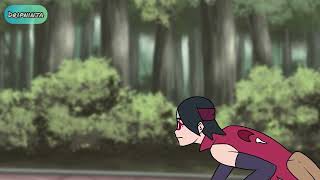 BORUTO VS SARADA (a parody of boruto/naruto)